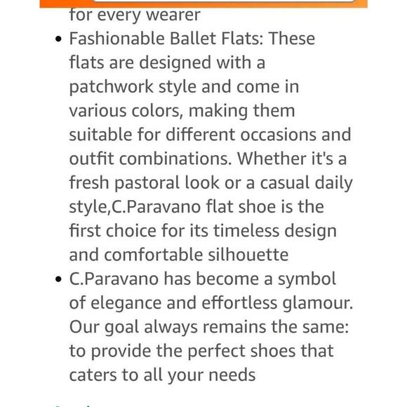 New! C.Paravano Women's Flats Shoes Round Toe Ballet Tweed Blush Size 7.5 $118 - Picture 4 of 14